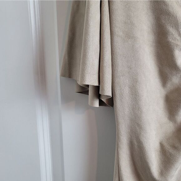 ZARA BASIC Faux Suede Dress - Picture 3 of 7